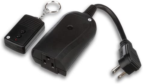 Woods 32555 Weatherproof Outdoor Outlet Remote Control Kit, 100-Foot ...