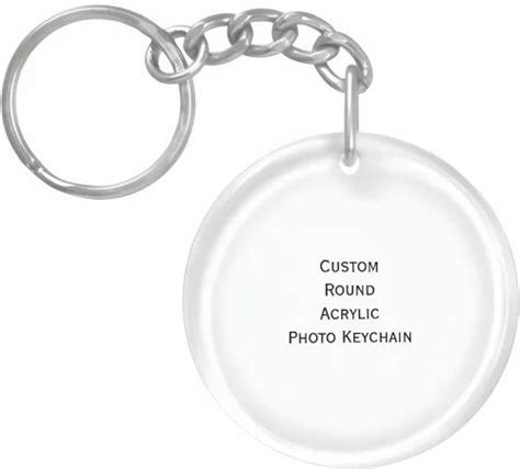Plain Circle Keychain に対する画像結果