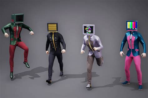 Gamer Robot with Monitor Head に対する画像結果