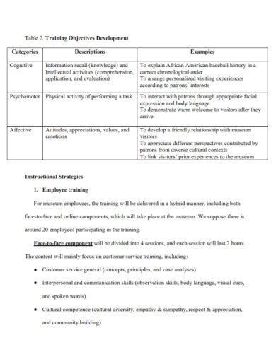 Image result for Employee Training Proposal Example