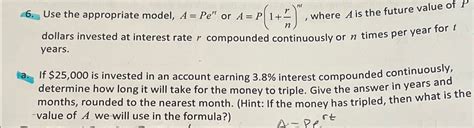 Afbeeldingsresultaten voor Inerested Rate R Compounded Continuously