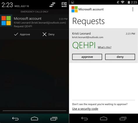Image result for Android Microsoft Multi-Factor Authentication