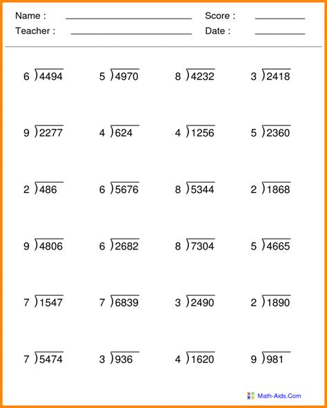 Image result for Free Printable Math Worksheets for 5th Grade Multiplication