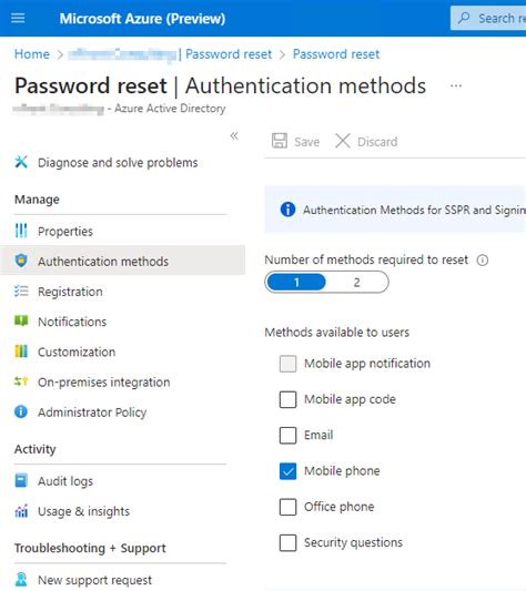 Image result for Azure AD Authentication Methods Policy