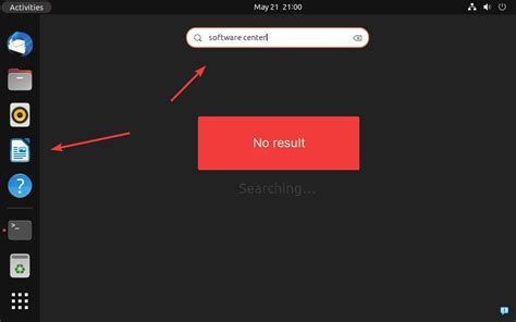 Toradh íomhá ar Linux Software Center