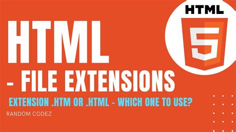 Image result for What Is Extension of HTML File