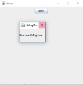 Image result for Dialog in Java