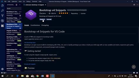 Image result for How to Use Start Bootstrap in Vscode