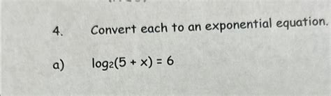 Image result for Convert to Exponential Equation