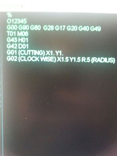 Image result for G-Code Program Format