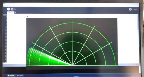 Arduino Radar Visual に対する画像結果