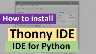 تصویر کا نتیجہ برائے How to Install Thonny Linux