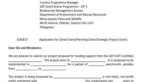 Image result for Cover Letter for Project Proposal Submission