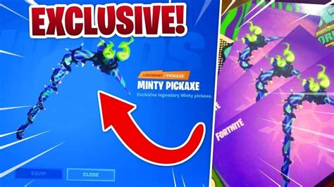 Fortnite Minty Pickaxe Code に対する画像結果