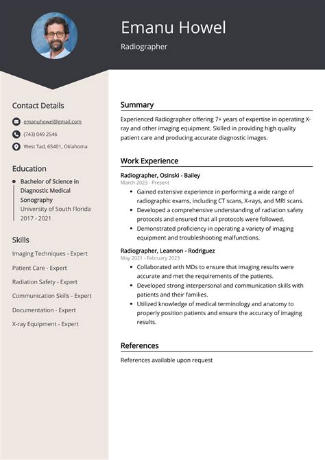 Spatial Resolution Radiography Examples के लिए छवि परिणाम