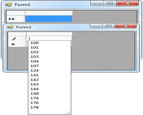 Drop-Down Text Box Autocomplete DataGridView Modern に対する画像結果