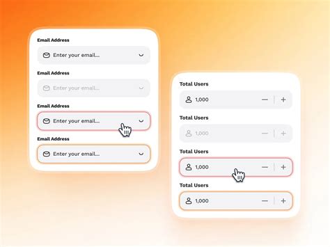 UI Text Input Layouts に対する画像結果