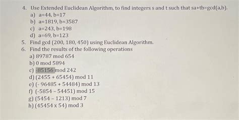 Afbeeldingsresultaten voor How to Use the Extended Euclidean Algorithm