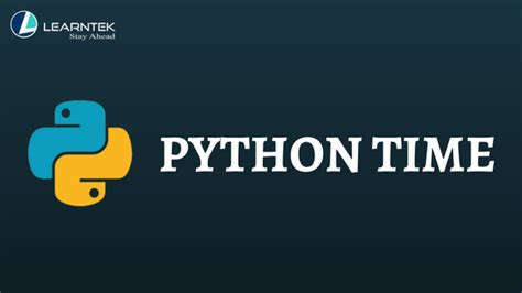 Image result for Python Time Package
