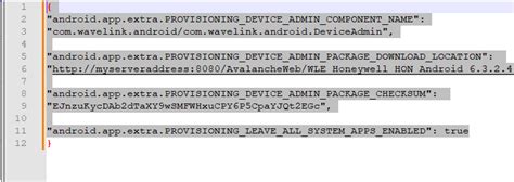 Android QR Code Enrollment に対する画像結果