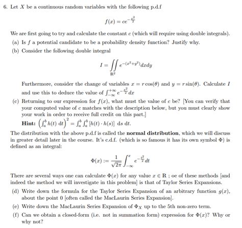Image result for Continuous Random Variable Formula in Math 6