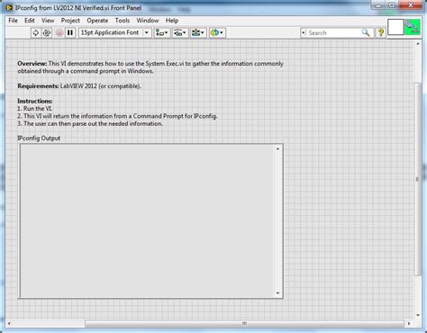 Image result for LabVIEW System Exec Vi