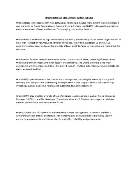 Image result for Oracle Database Management Software