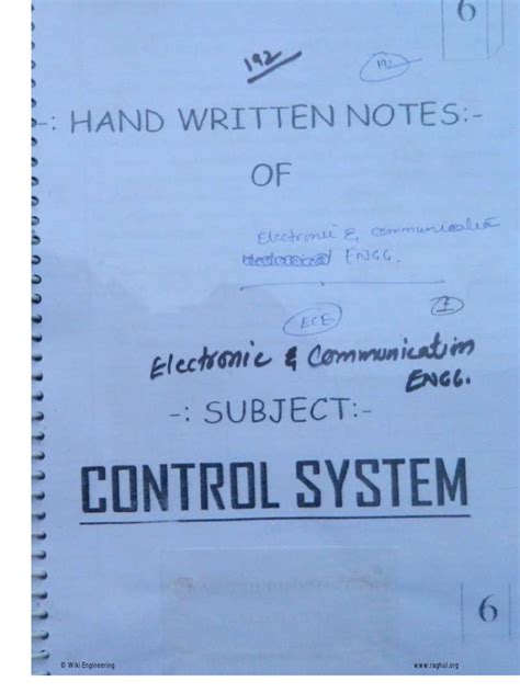Image result for Control System Notes