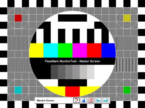 Toradh íomhá ar Screen Monitor Display Test