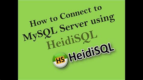Image result for How to Connect HTML to HeidiSQL