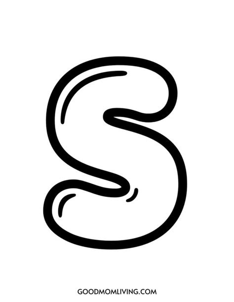 Image result for Printable Bubble Letter R