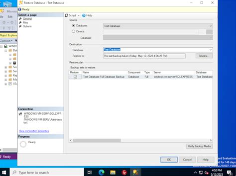 Image result for Restore the Microsoft SQL Server On the Target or Destination Server