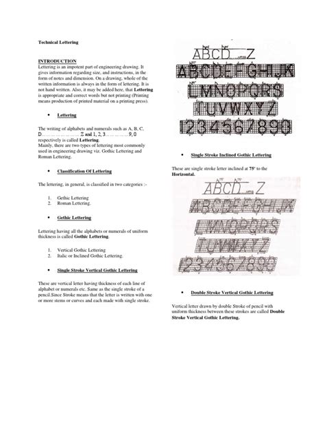 Image result for Technical Lettering Practice Sheets