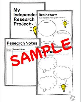 Image result for Independent Research Project Examples Free