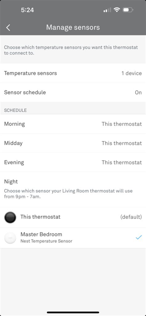 Image result for Nest Temperature Sensor How to Set
