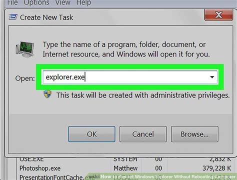 Image result for How to Restart Windows Explorer