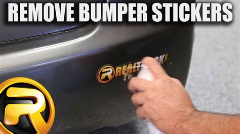 Image result for Removing Bumper-Sticker