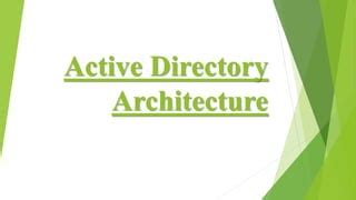 Image result for Active Directory Server Architecture
