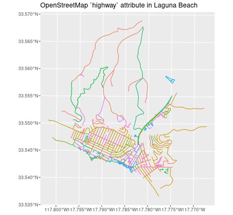 Afbeeldingsresultaten voor Ggplot OSM Map