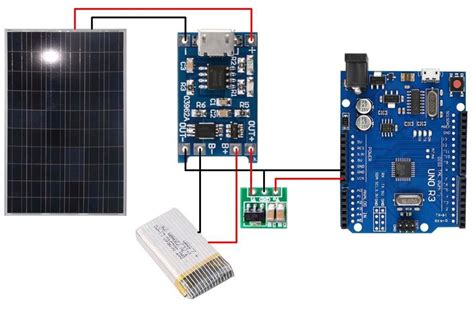 Afbeeldingsresultaten voor Arduino Solar Panel with Energy Storage