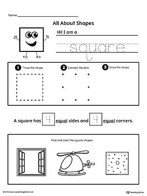 Image result for Square Shape Worksheet