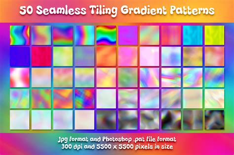 Gradient Patterns に対する画像結果