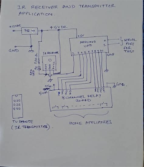 Image result for Relay 8 Channel Arduino Schematics