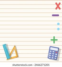 Toradh íomhá ar Math Graph Cartoon Template