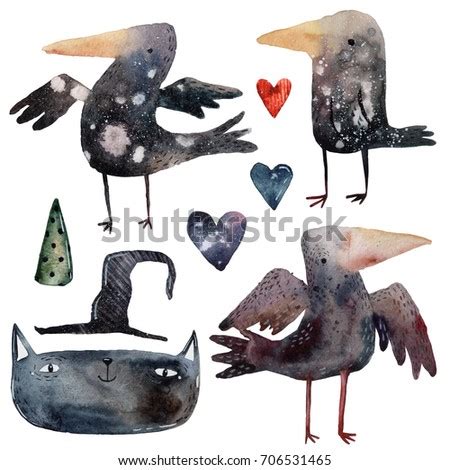 Image result for Ravens Bird and Cats