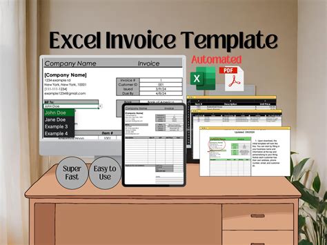 Invoice Generator Excel Template に対する画像結果