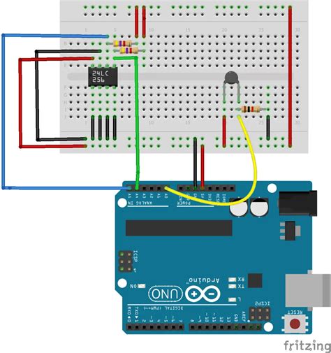 Afbeeldingsresultaten voor EEPROM IC with Arduino