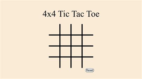 Image result for 4x4 Tic Tac Toe