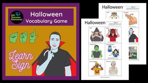 ASL for Halloween に対する画像結果
