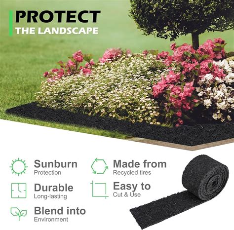 Image result for Recycled Rubber Mulch Edge Border